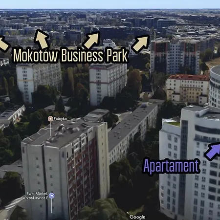 Walk Distance To Mokotow Business Park Apartment Warsaw Exterior photo